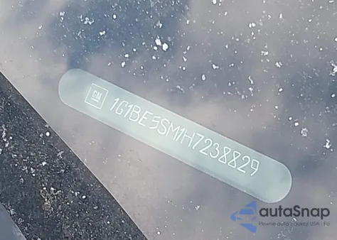 2017 Chevrolet Cruze Lt Auto from USA, damaged, VIN 1G1BE5SM1H7238829